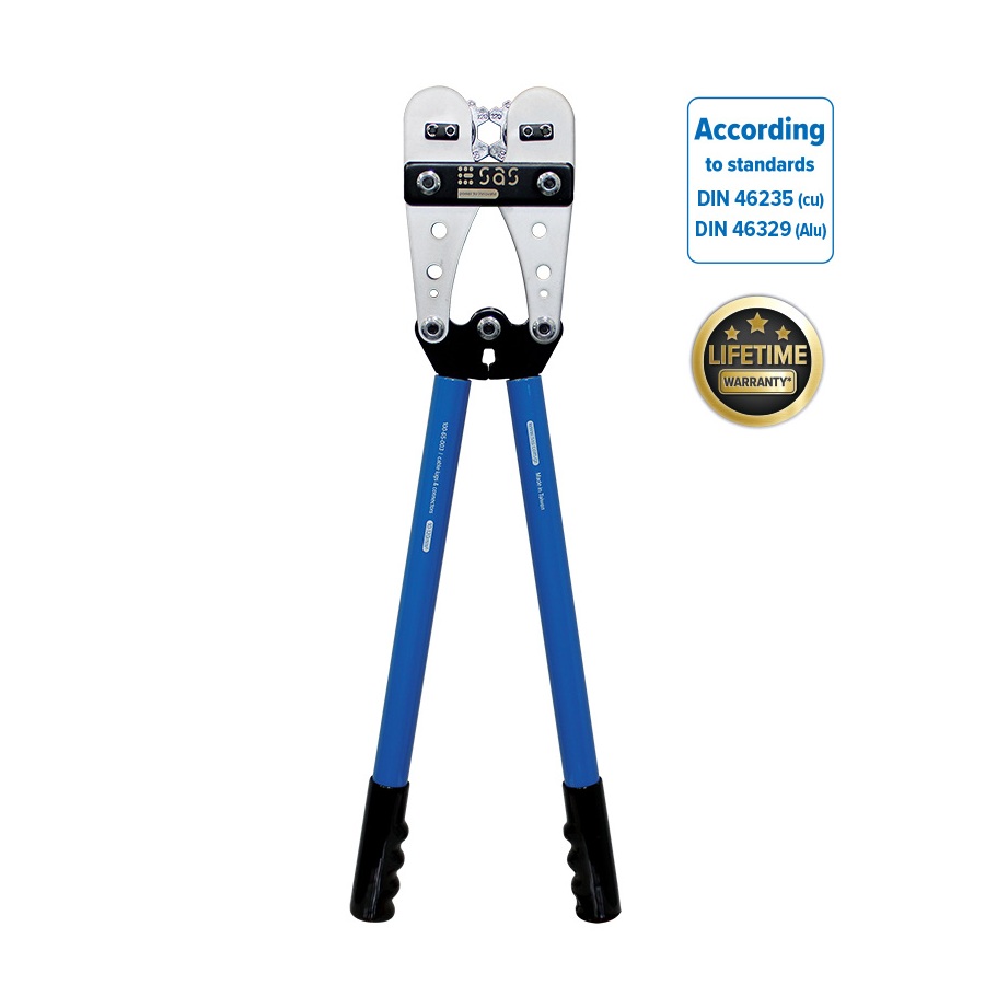 Kliješta za krimpanje 10-120mm² SAS Taiwan