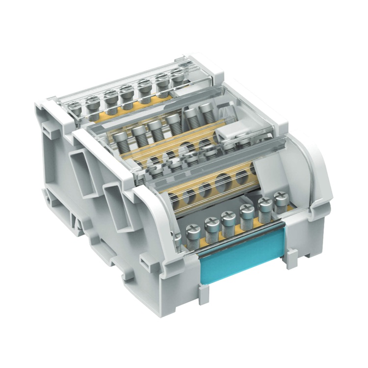 Distribucijski blok Arnocanali Italia – 4P / 4×7 otvora / 100A