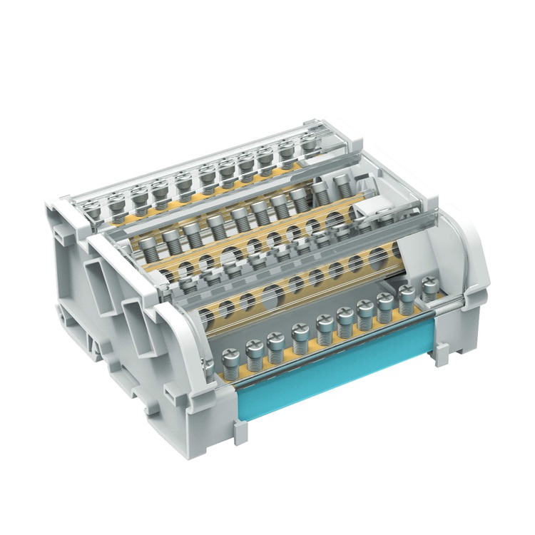 Distribucijski blok Arnocanali Italia – 4P / 4×11 otvora / 125A