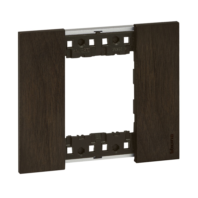Okvir 2M, Wallnut – orah (drvo), BTicino Living Now KA4802LG