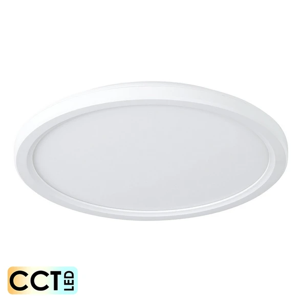 LED plafonjera ultra slim, bijela, 18W, CCT sklopka, 3000K + 4000K + 6000K, 1620Lm, 230 mm, IP20