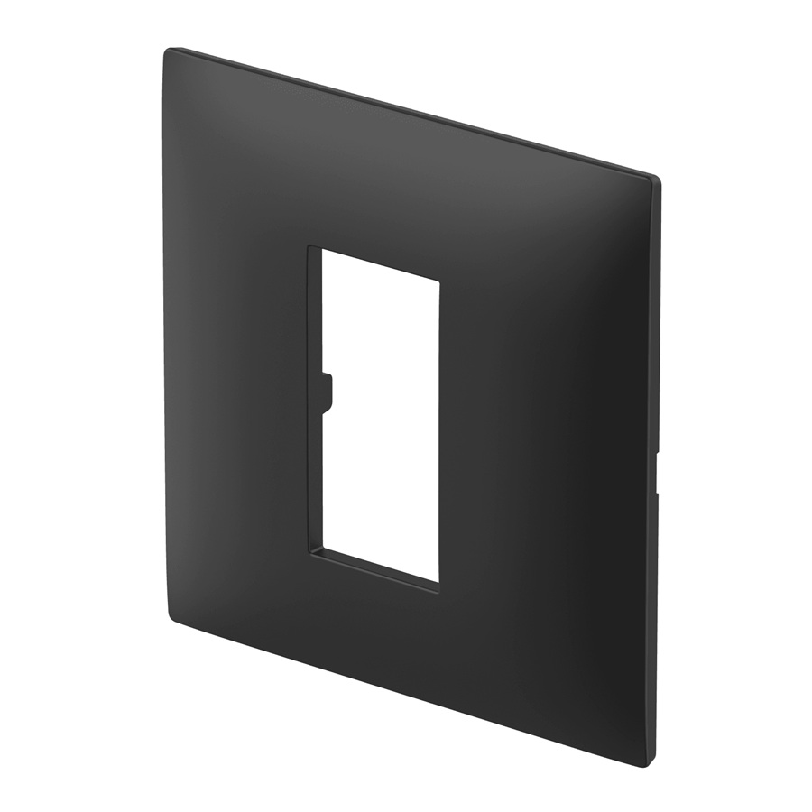 Maska-okvir MOD THIN Soft Touch Black 1M