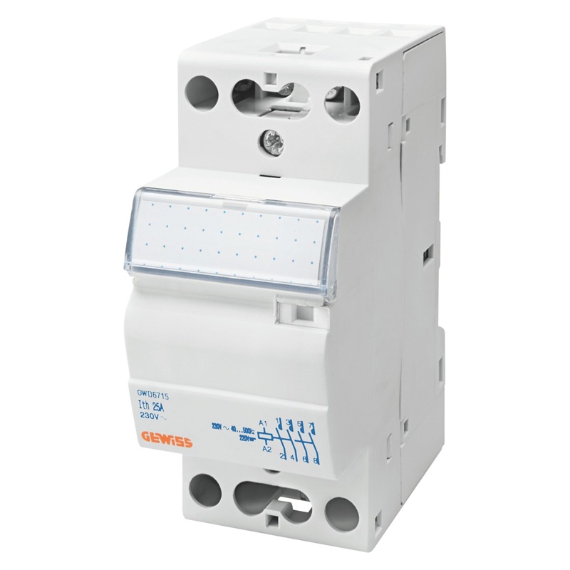 Instalacijski sklopnik GEWISS 25A 4NO 230V 2M