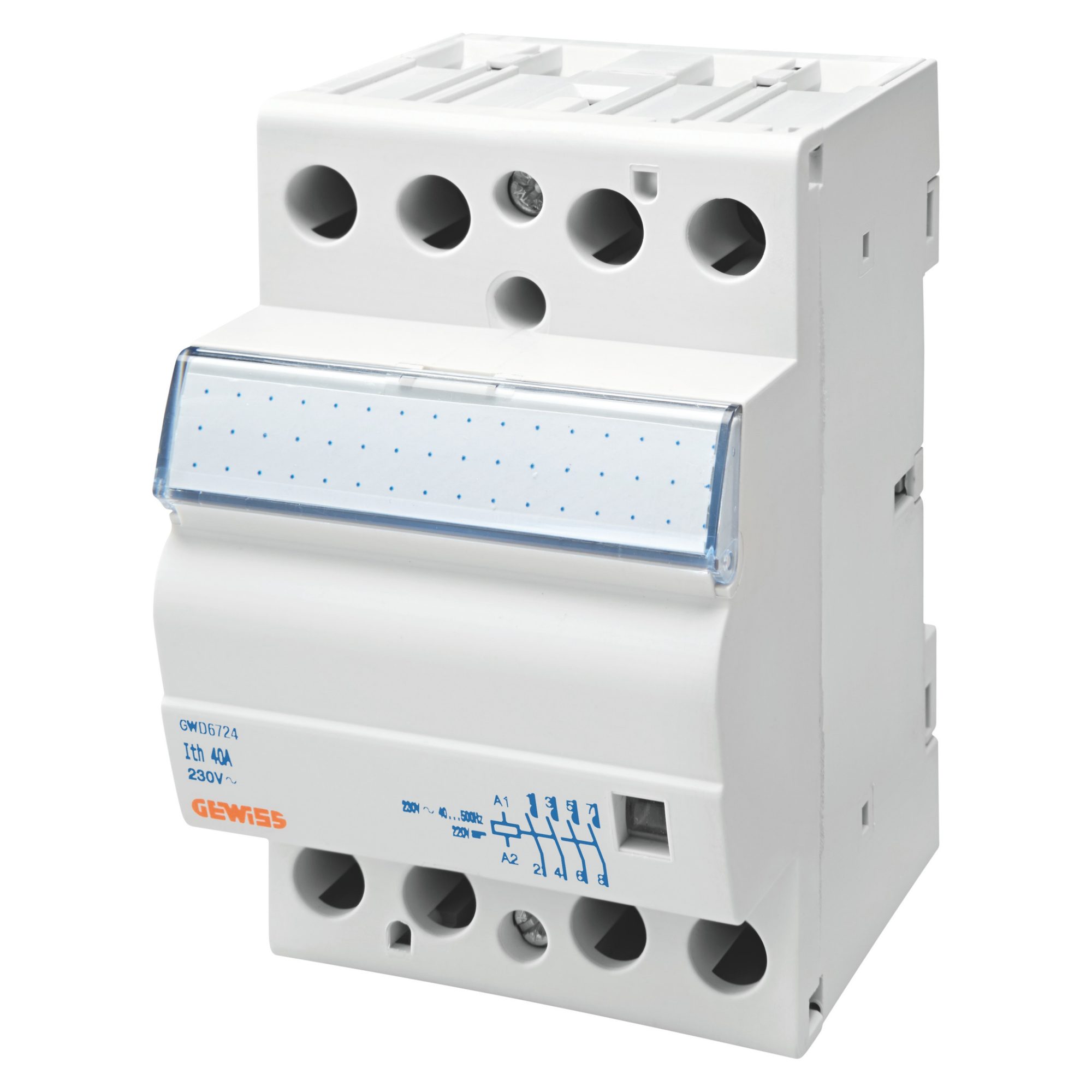 Instalacijski sklopnik GEWISS 40A 4NO 230V 3M